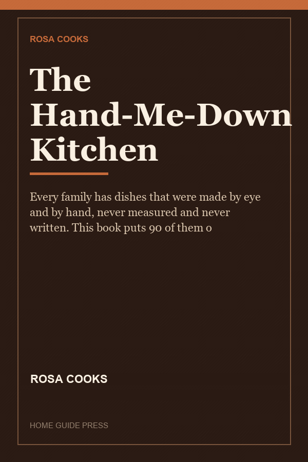 The Hand-Me-Down Kitchen