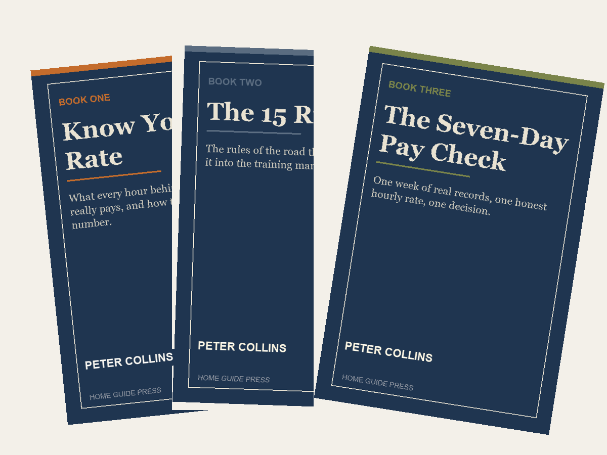 The British The Driver’s Bundle: Know Your Rate, The 15 Rules and The Seven-Day Pay Check